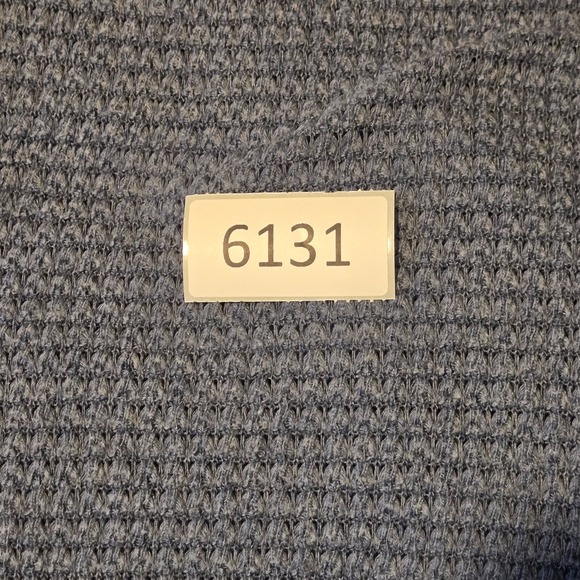 Sundance Thermal Long Sleeve Waffle Knit Ribbon Trim Women's Size Large - Picture 9 of 9